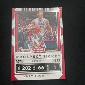 Klay Thompson -2020 Panini contenders draft picks #6